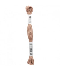 Fil à broder mouliné Uni - Rico Design 253 Marron