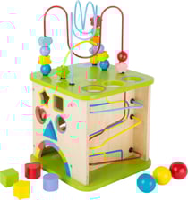 Cube de motricité avec circuit à boules