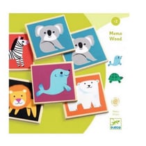 Jeu educatif en bois Memo wood