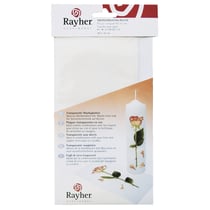 Plaque de transfert en cire, 20x10 cm, 2 pces