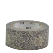 Masking tape - William Morris - Chèvrefeuille et tulipe noire - 7 m x 20mm