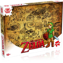 Puzzle 2D 1000 pièces - Zelda Hyrule - Winning Moves