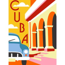 Margot - Canevas Margot Cuba 40x30cm