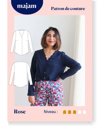 Patron couture Chemisier - Rose