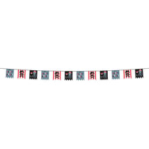 1 Guirlande Fanions Pirate Party- 6 m