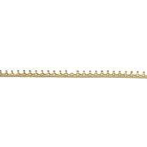 Galon en cire, 19 cm, or, 2 pces