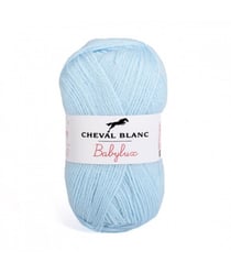 Laine à tricoter BABYLUX de Cheval Blanc Bleu (292 - LAGON)