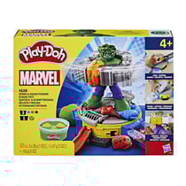 Play-Doh Hulk Écrase tout, coffret pâte a modeler avec figurine Hulk, a partir de 4 ans, Marvel