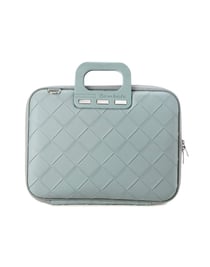 Mallette Bombata Intrecciato 13'' - Bleu Pale