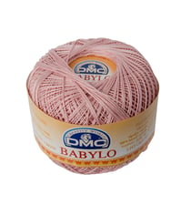 Fil à crocheter Babylo Gross. 30 - Col. 224 - Peau Rosée - 50 G