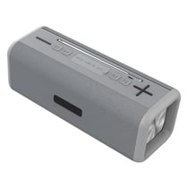 Enceinte Bluetooth Portable 10W Son 3D Stéréo Support Mains Libres TF AUX Gris YONIS
