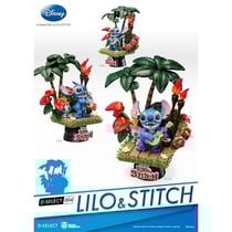 Lilo & Stitch - Diorama D-Stage Stitch 14 cm