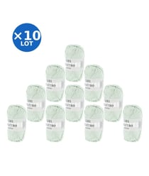 Lot de 10 pelotes QUATTRO de Lang Yarns – 500 g de coton mercerisé 58 Vert