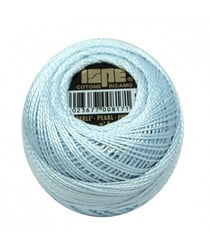 Coton perlé ISPE N°8 - 10GR - Distrifil 321 Nuage bleu