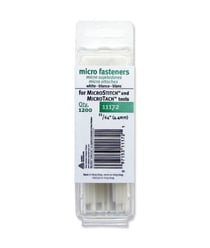 Recharges de 1200 agrafes pour MicroStitch - Avery Dennison Blanc