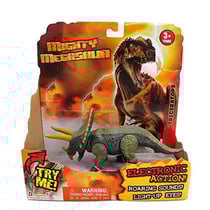 Dinosaure triceratops avec sons - 18 cm de long - dragon-i toys