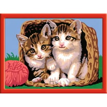 Numero d'art chatons dans une corbeille - ravensburger - 28614 - peinture