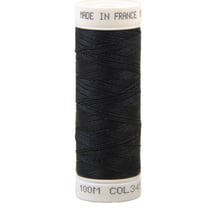 Fil à coudre polyester 100m made in France - bleu marine 345