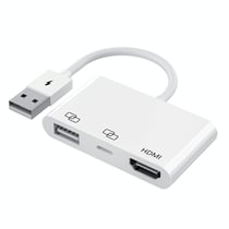 Câble HDTV USB Vers HDMI Pour Partager Vidéos Jeux Réunions Facilement YONIS