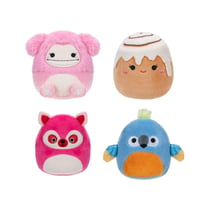 Squishville Mini Squishmallows - Pack 4 peluches Squishville Mini Squishmallows C 5 cm