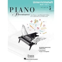 Méthode de piano Faber Piano Adventures - Unterrichtsheft Stufe 5 - Nancy Faber - Randall Faber - Papier