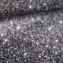 Tissu Sequins épais extensible Argent