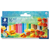 Pastels à l'huile Staedtler Noris 241 - Étui carton 16 couleurs assorties