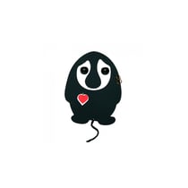 Flensted Mobiles Puffing Troll Noir