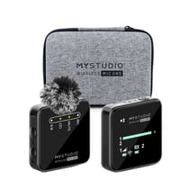 Microphone sans fil EASYPIX MyStudio Wireless MIC UNO - Noir - 21 g