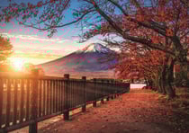 Puzzle 1000 pièces - Photo Odyssée : Mont Fuji , Japon - Trefl