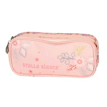 Trousse rectangulaire Cheval Stalla Bianca 22 CM - 2 compartiments Galop
