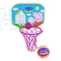 Mini panneau de basket peppa pig + balle - set basketball enfant