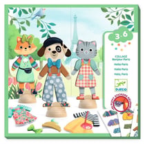 Collage Bonjour Paris - Djeco
