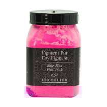 Pigment en poudre - Sennelier - Rose fluo - Pot de 200 ml