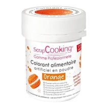Colorant alimentaire en poudre 10 g - orange