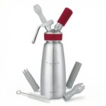 Siphon professionnel inox GOBEL - cuve inox - tête inox - 0.5L