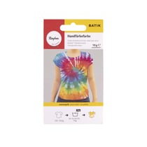 Batik - couleur de teinture à la main, jaune soleil, 10g