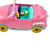 Jouet Mattel Bunnymobile Enchantimals Cabriolet Rose interactif