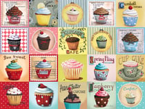 Puzzle 275 pièces - Pièces XXL - Cupcake Café - Cobble Hill