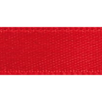 Ruban de satin, 10 mm, rouleau 10 m, rouge vin