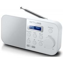 Radio Portable Numérique Blanc - Muse M-109DBW