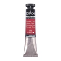 Gouache - Extra-fine - Orangé de Chine - 645 - Tube de 21ml - Sennelier