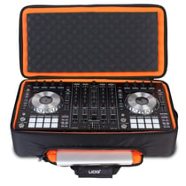 U9104 BL Ultimate Midi Controller Backpack Large Black/Orange inside MK2 UDG
