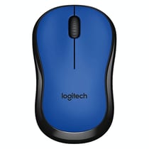 Souris Sans Fil Ergonomique Silencieuse 1200DPI Portable Plug And Play Bleu YONIS