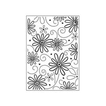 Die classeur d'embossage pétale