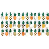 36 stickers 3D Ananas 4,5 cm