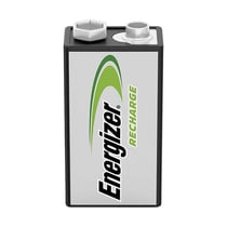 ENERGIZER Pile Rechargeable Ni-MH-E 9V 175mAh 6HR61 Format Bloc Rectangulaire