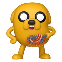 Adventure Time - Figurine POP! Jake avec Bacon Pancakes 9 cm