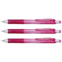 Lot de 3 Porte-mines PENTEL ENERGIZE.X - Pointe 0,7 mm - Corps rose - Rechargeable