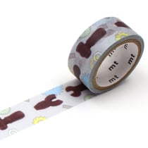 Masking tape - Outils en chocolat - 1,5 cm x 3 m